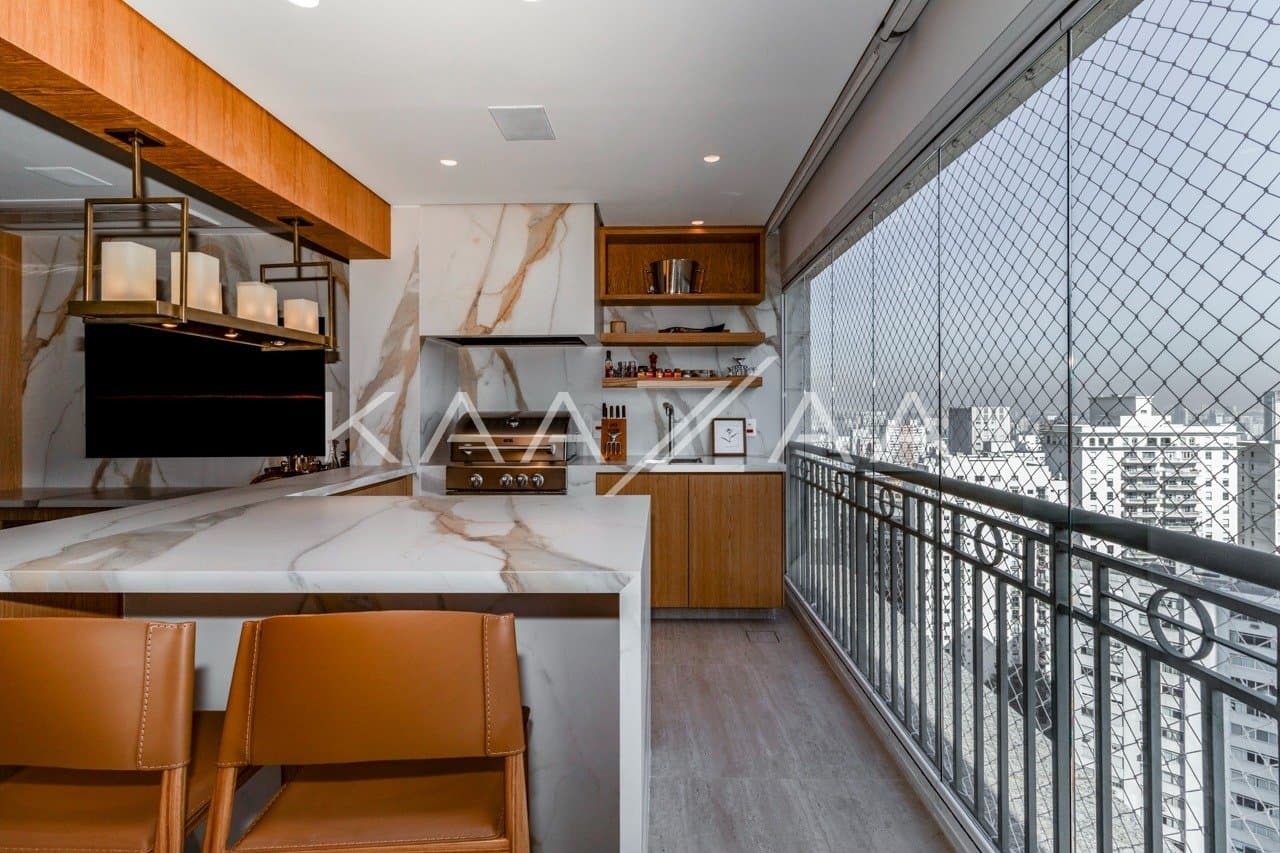 Reforma impecável: apartamento com vista impressionante no Jardim Paulista. - Foto 6