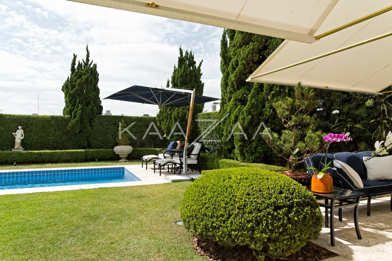 Ares clássicos com clima de palácio, em pleno século XXI. Casa majestosa na Cidade Jardim. - Foto 5