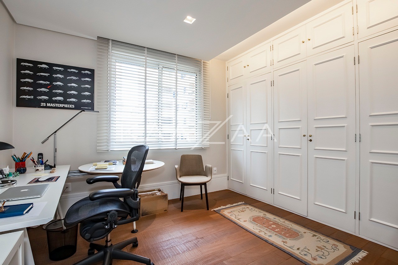 Recém reformado, este apartamento todo mobiliado fica acerta em cheio o coração do Itaim. - Foto 15