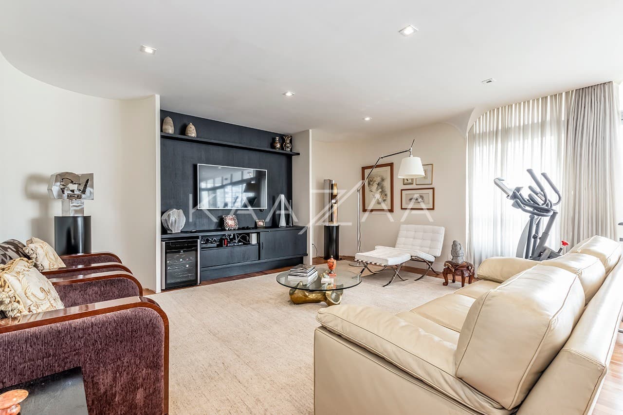 Lindo apartamento com ambientes integrados, bem no núcleo de Jardins. - Foto 3