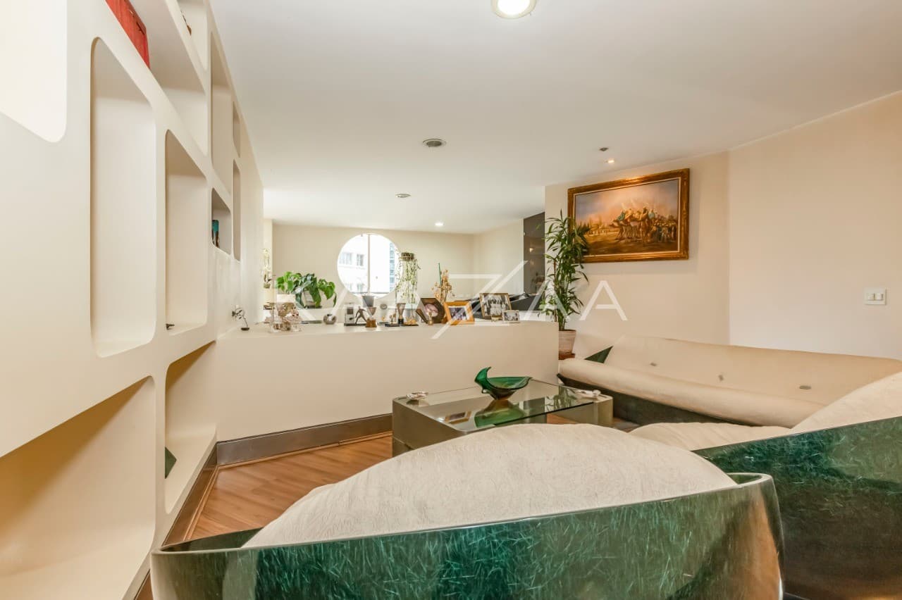 O clima retro futurista marca presença. Acabamentos super originais, em apartamento nos Jardins. - Foto 6