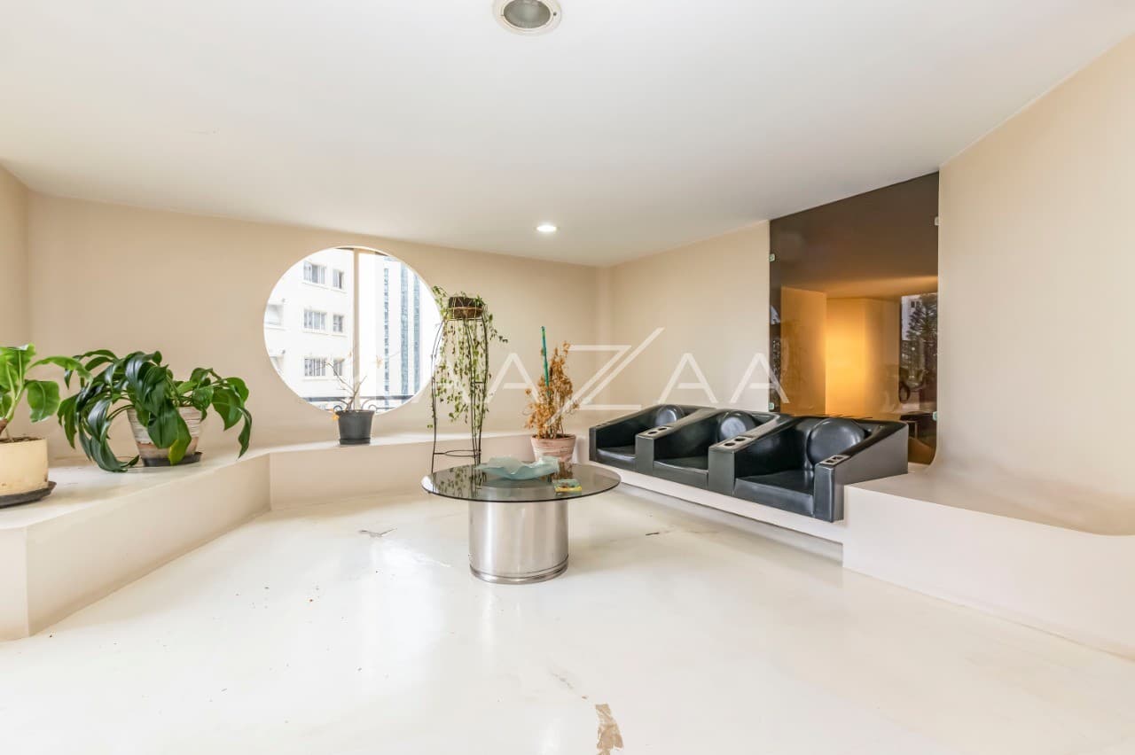 O clima retro futurista marca presença. Acabamentos super originais, em apartamento nos Jardins. - Foto 2