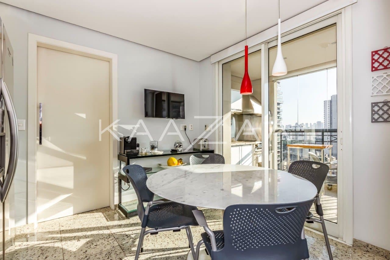 Apartamento acolhedor, rodeado de conforto para toda a família. Em prédio com lazer, na Vila Nova Conceição. - Foto 14