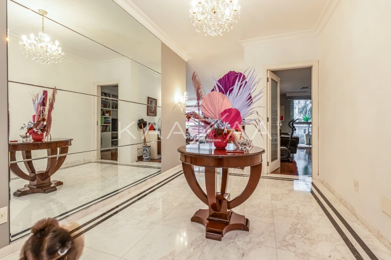 Delicado e elegante, este apartamento está em excelente localização, no coração do Jardins. - Foto 8