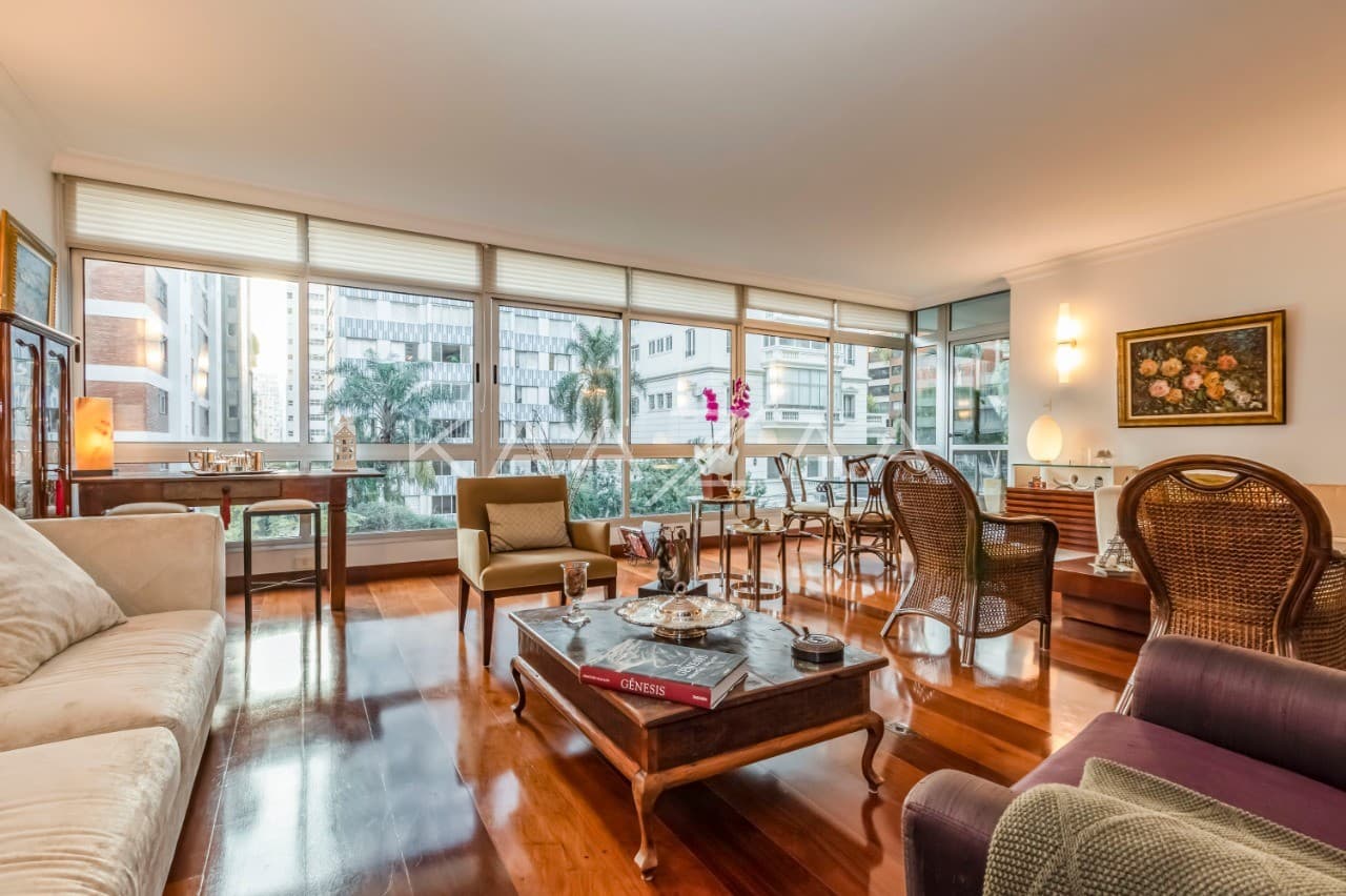 Delicado e elegante, este apartamento está em excelente localização, no coração do Jardins. - Foto 3