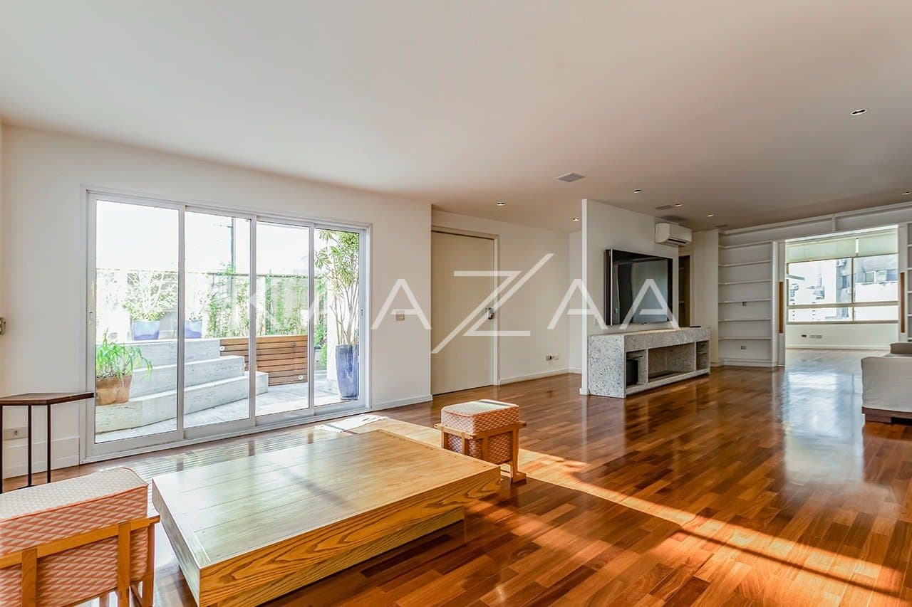 Cobertura com uma linda vista para apreciar, e um terraço delicioso para aproveitar. No Itaim Bibi. - Foto 8