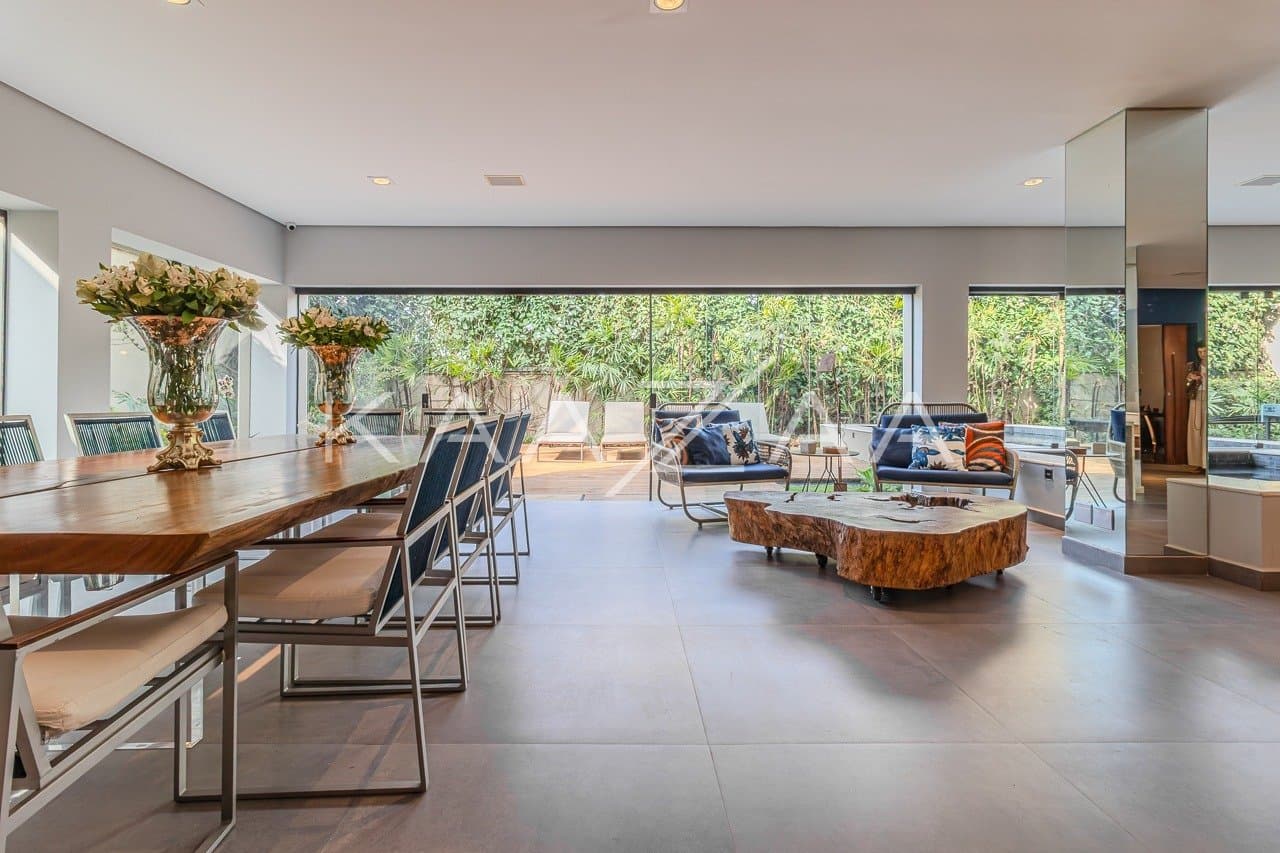 Casa completa em lazer, amplitude e privacidade, com 5 suítes. Em ótima localização na Cidade Jardim. - Foto 11