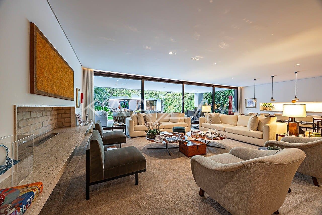 Arquitetura e paisagismo irretocáveis: casa no Jardim Paulistano. - Foto 16