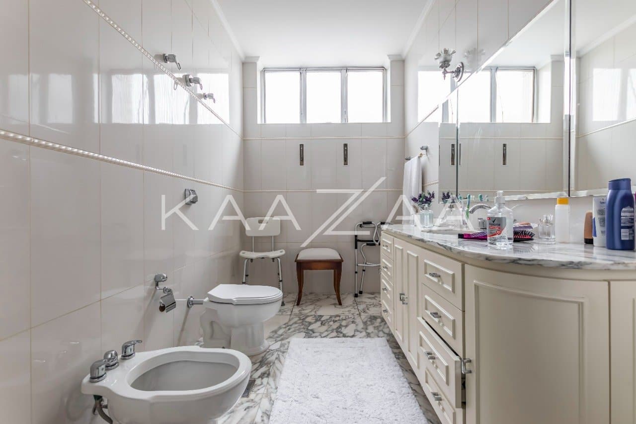 Ares clássicos vem para te inspirar neste apartamento rico em amplitude. Nos Jardins. - Foto 26