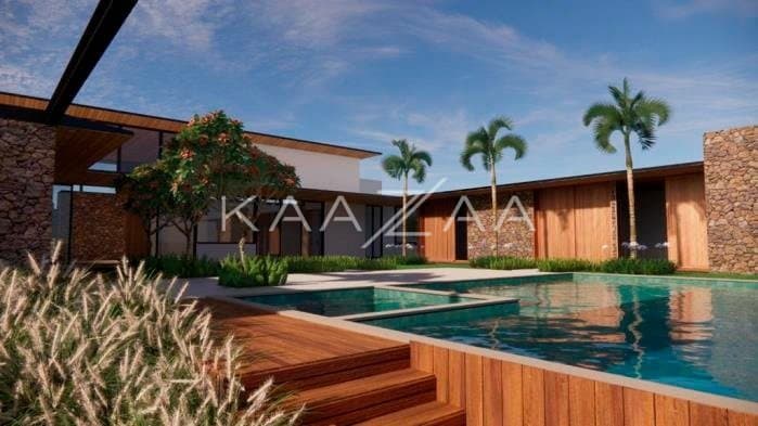 Um projeto de casa de campo feito para limpar a vista e se inspirar. No condomínio Quinta da Baroneza. - Foto 8