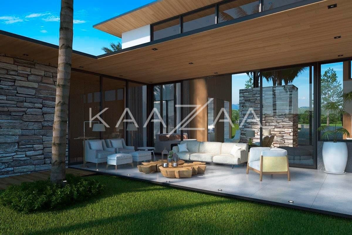 Um projeto de casa de campo feito para limpar a vista e se inspirar. No condomínio Quinta da Baroneza. - Foto 11