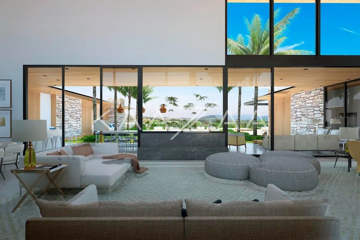 Um projeto de casa de campo feito para limpar a vista e se inspirar. No condomínio Quinta da Baroneza. - Foto 18