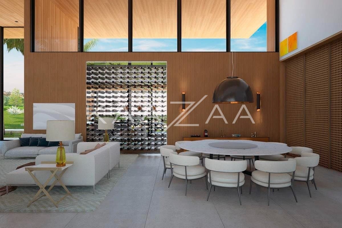 Um projeto de casa de campo feito para limpar a vista e se inspirar. No condomínio Quinta da Baroneza. - Foto 20