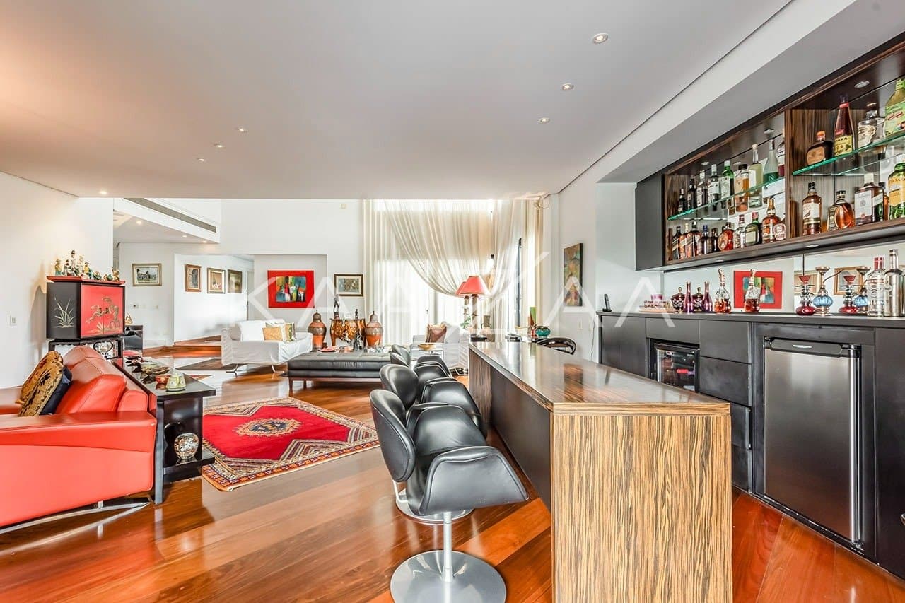 Vista incrível + pé direito duplo + varanda gostosa = Apartamento Duplex irresistível nos Jardins. - Foto 8