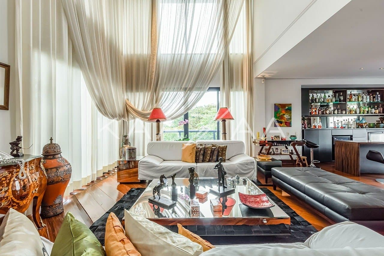 Vista incrível + pé direito duplo + varanda gostosa = Apartamento Duplex irresistível nos Jardins. - Foto 5