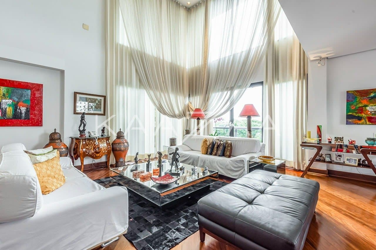 Vista incrível + pé direito duplo + varanda gostosa = Apartamento Duplex irresistível nos Jardins. - Foto 6