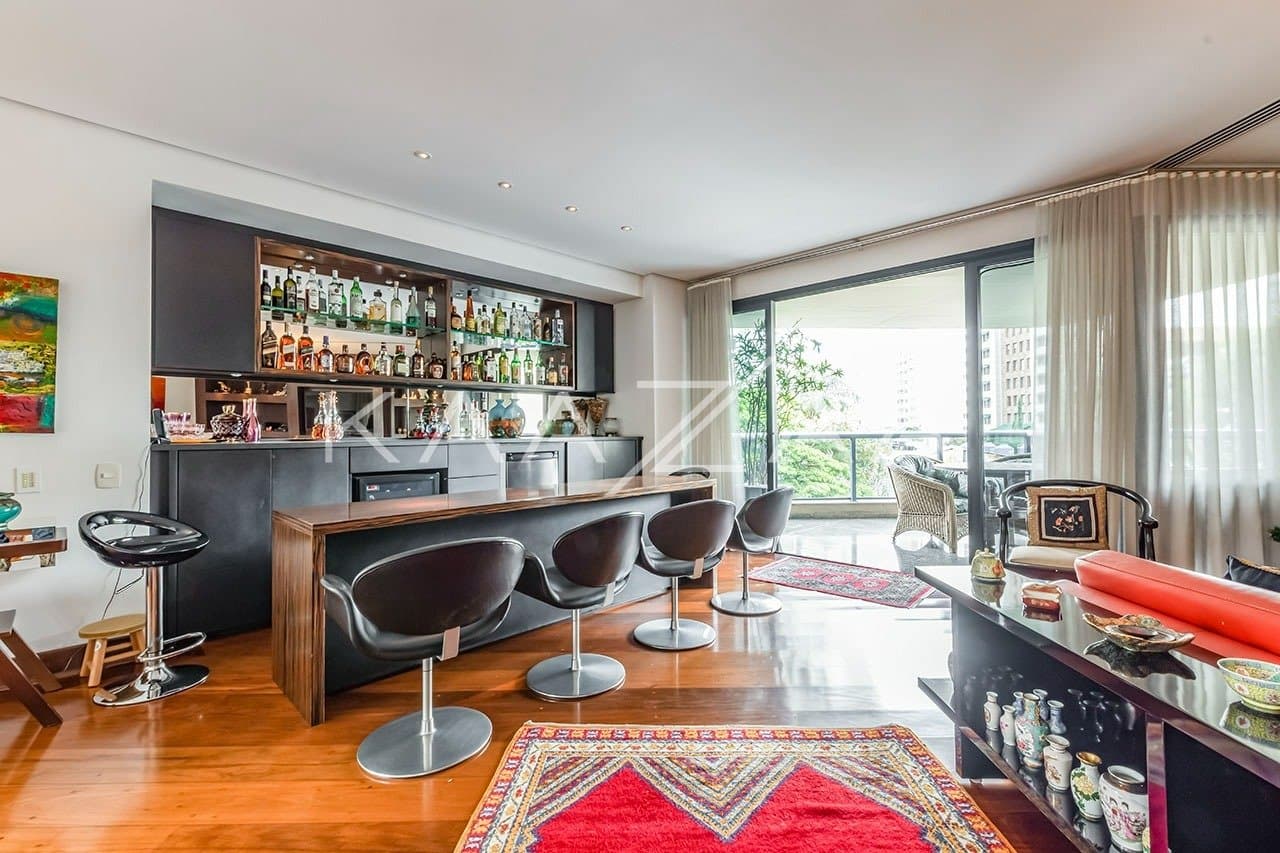 Vista incrível + pé direito duplo + varanda gostosa = Apartamento Duplex irresistível nos Jardins. - Foto 9