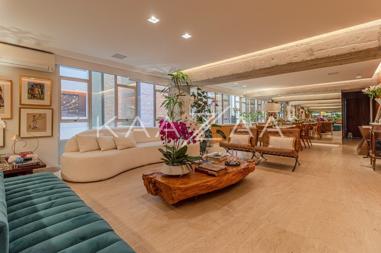 Um projeto impecável com 300m² de bom gosto e muito espaço. Apartamento em Moema. - Foto 8