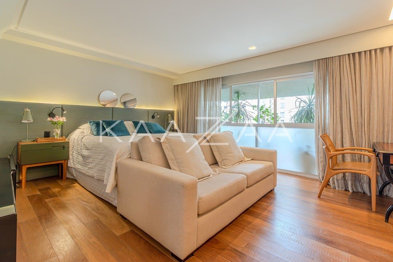 Um projeto impecável com 300m² de bom gosto e muito espaço. Apartamento em Moema. - Foto 20