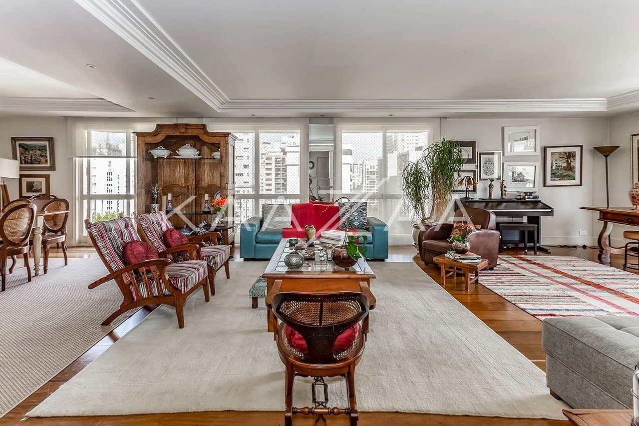 Clean e impecável, este apartamento fica em local privilegiado nos Jardins. - Foto 1