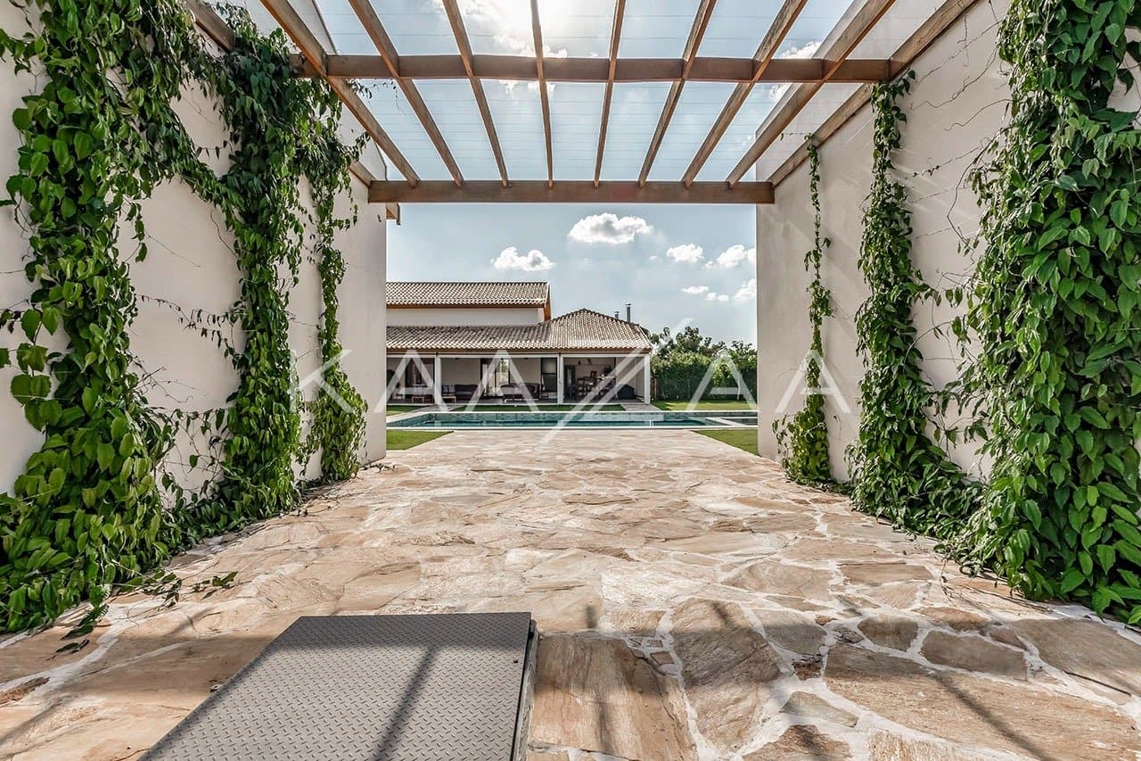 Clima perfeito para imersão na natureza, nesta casa térrea com lazer completo. Na Fazenda Boa Vista. - Foto 4