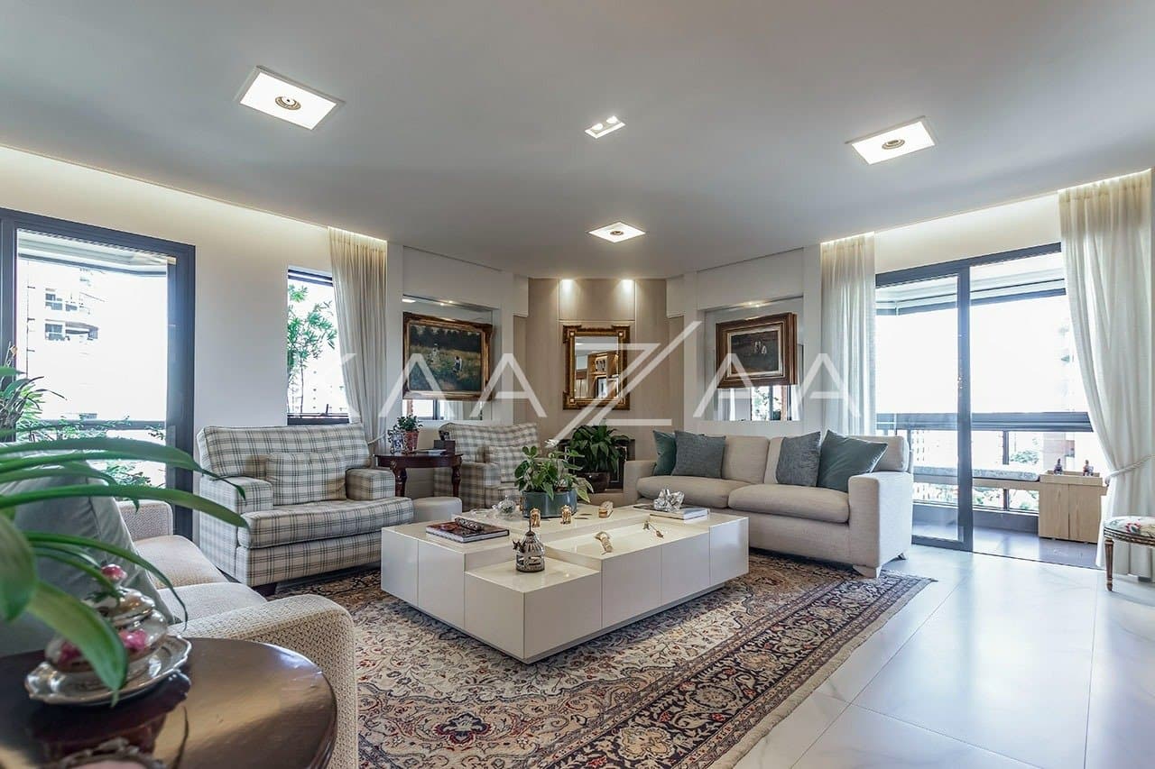 Clima acolhedor e elegante. Apartamento com vista maravilhosa em Moema. - Foto 4