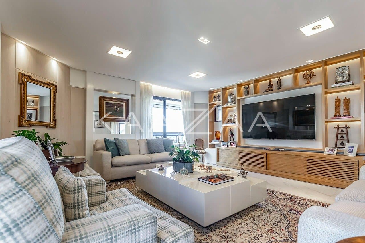 Clima acolhedor e elegante. Apartamento com vista maravilhosa em Moema. - Foto 3