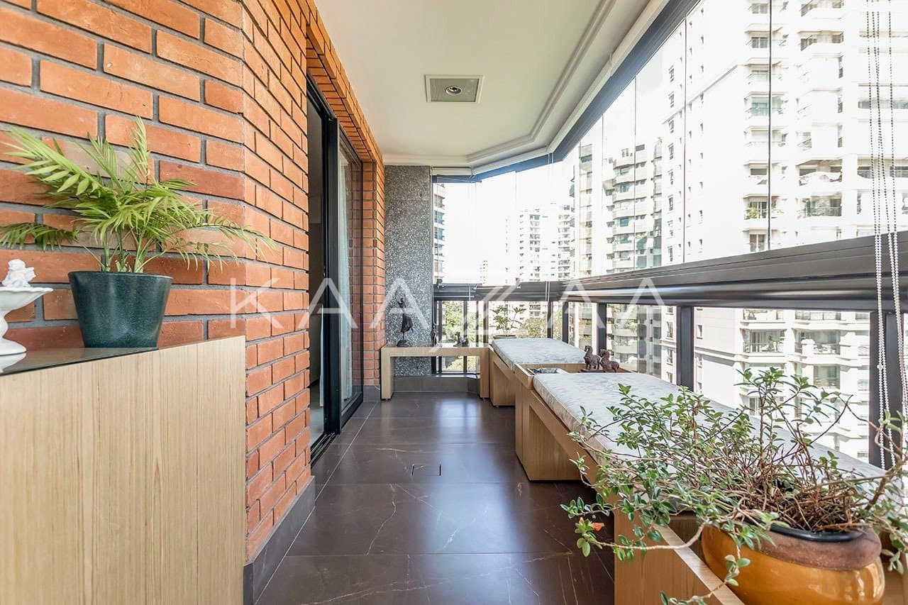 Clima acolhedor e elegante. Apartamento com vista maravilhosa em Moema. - Foto 5
