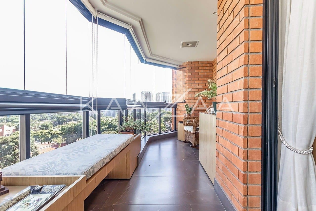 Clima acolhedor e elegante. Apartamento com vista maravilhosa em Moema. - Foto 6