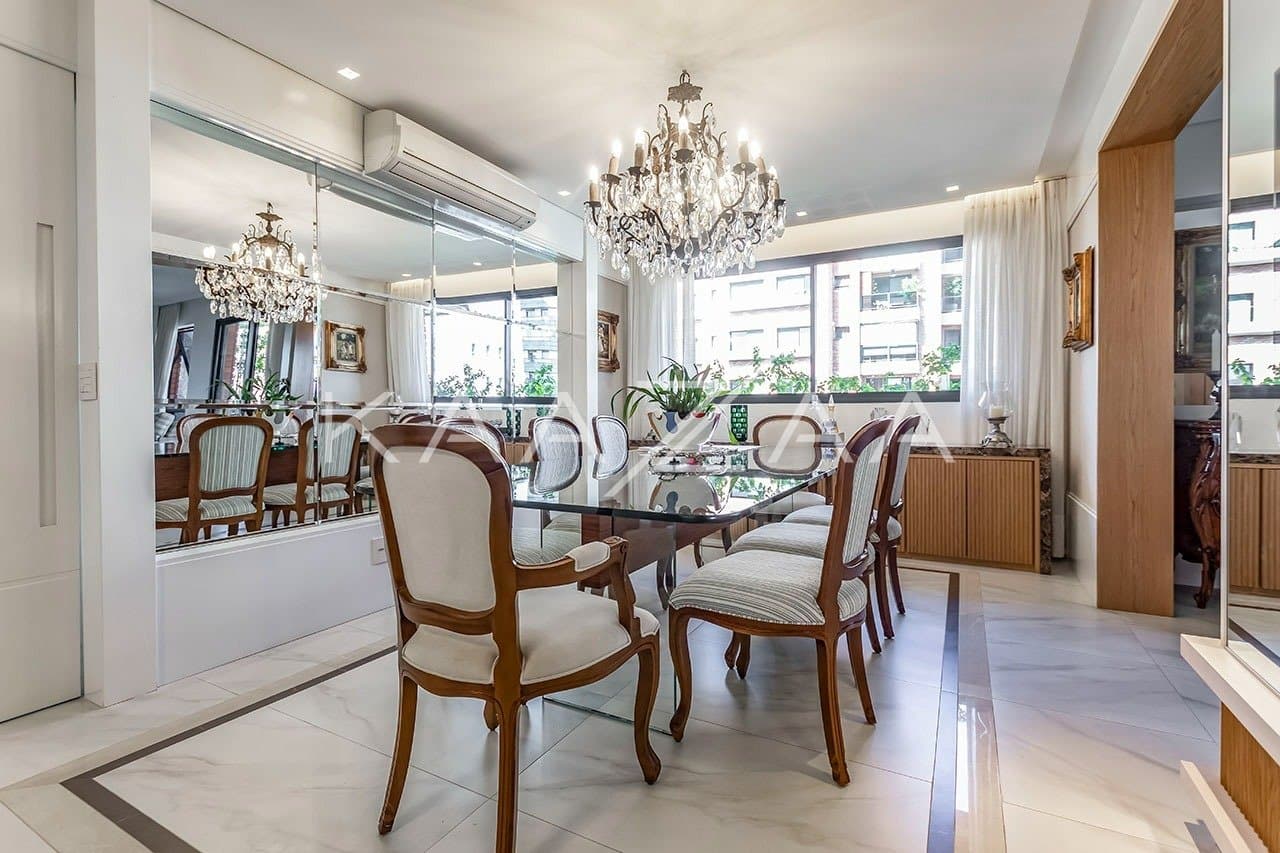 Clima acolhedor e elegante. Apartamento com vista maravilhosa em Moema. - Foto 11