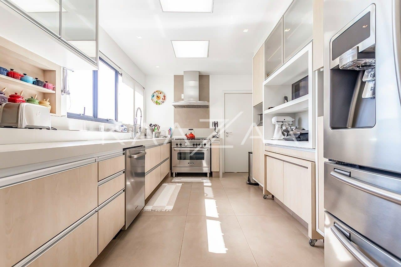 Clima acolhedor e elegante. Apartamento com vista maravilhosa em Moema. - Foto 14