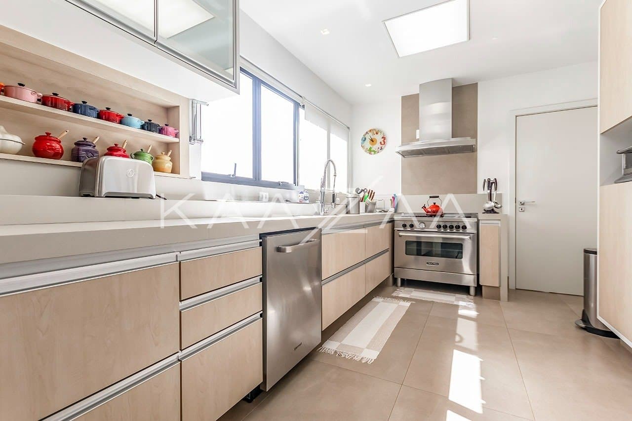 Clima acolhedor e elegante. Apartamento com vista maravilhosa em Moema. - Foto 15