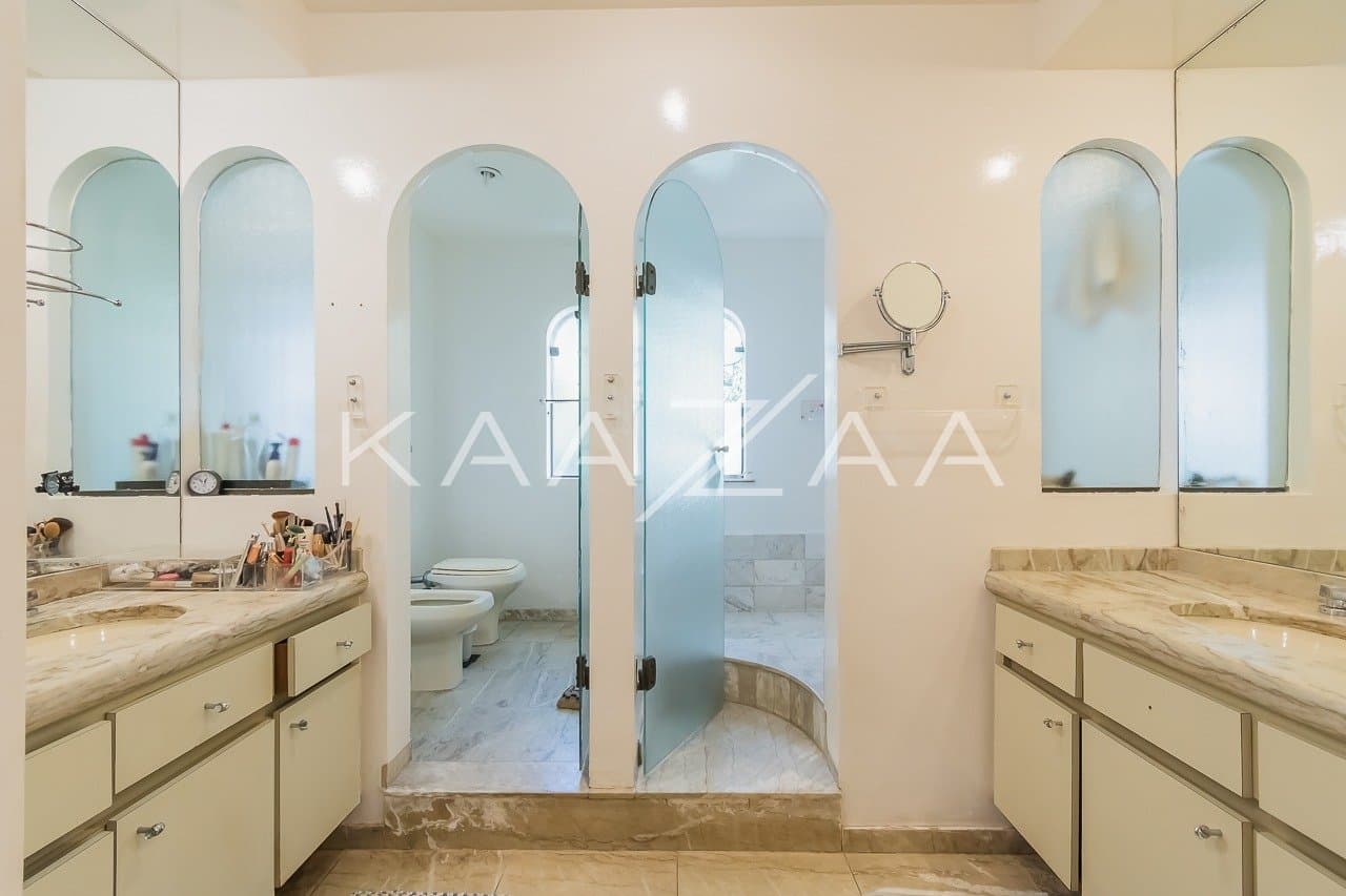 Casa com ares frescos, paisagismo e muita tranquilidade. Uma planta inigualável, no Jardim Guedala. - Foto 29