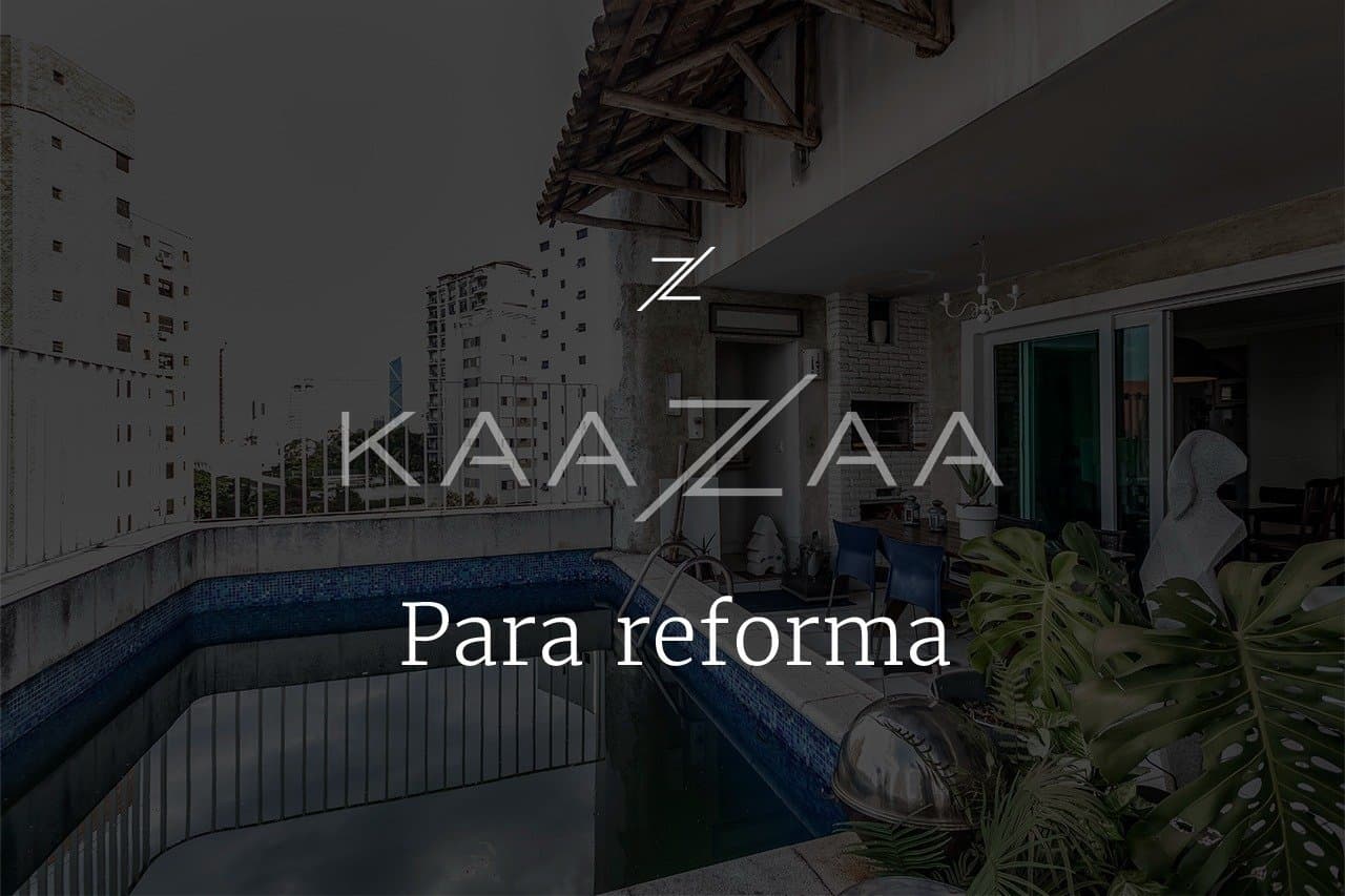 Cobertura duplex ampla e versátil. Para reforma, com ótima vista no Real Parque. - Foto 1