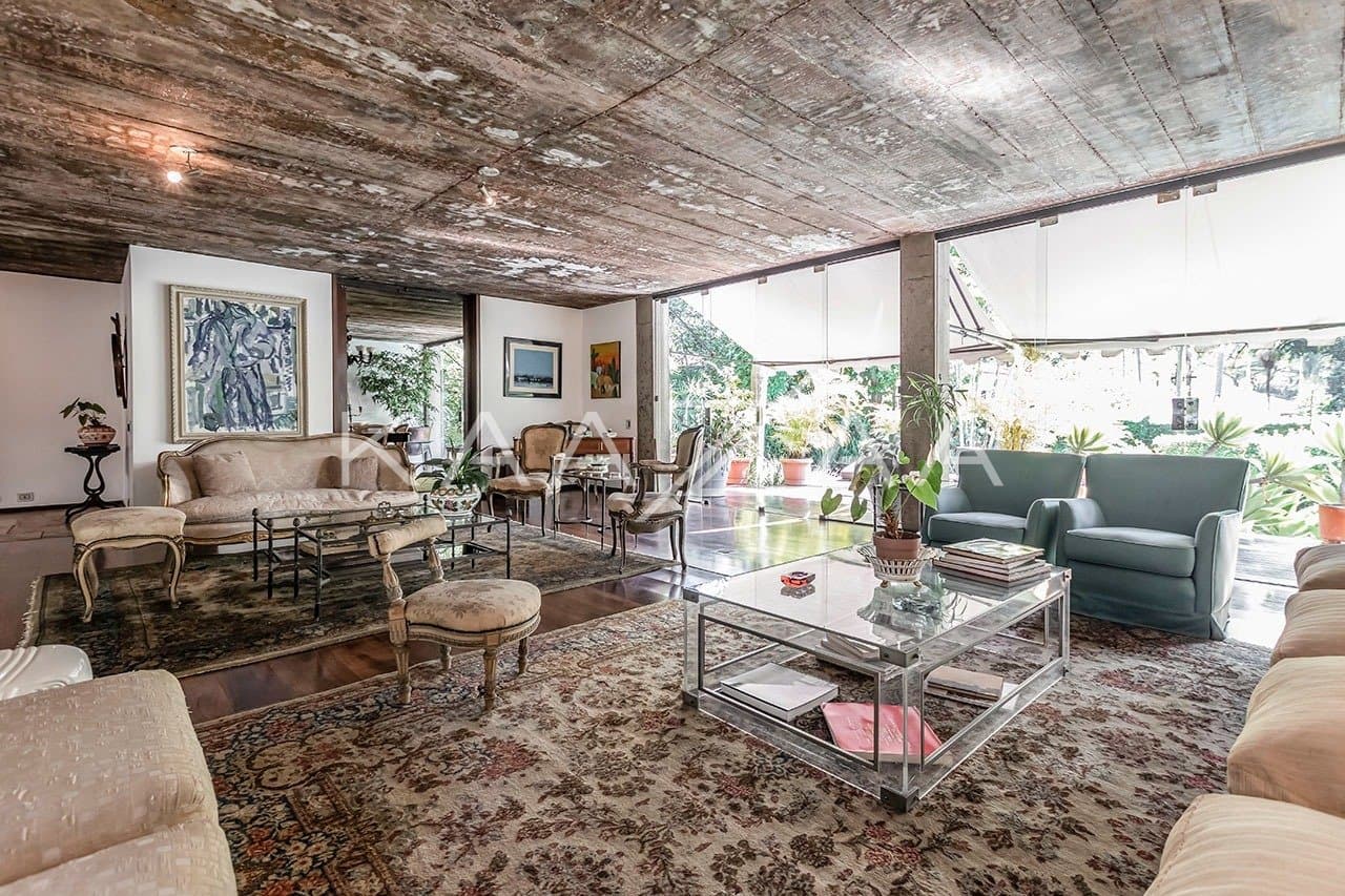 Clima modernista, para contemplar a natureza em espaços sofisticados nesta casa em Cidade Jardim. - Foto 6