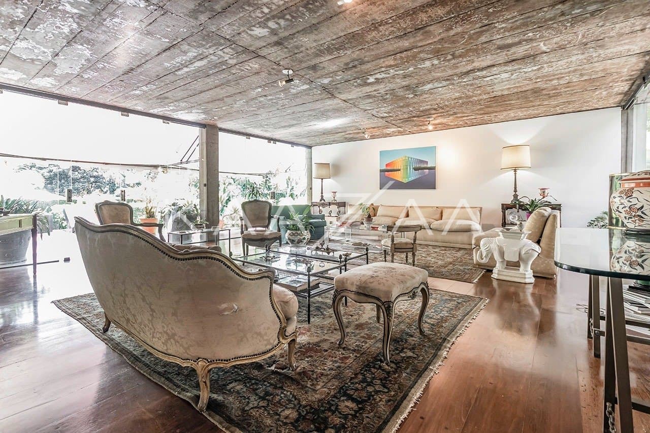 Clima modernista, para contemplar a natureza em espaços sofisticados nesta casa em Cidade Jardim. - Foto 7