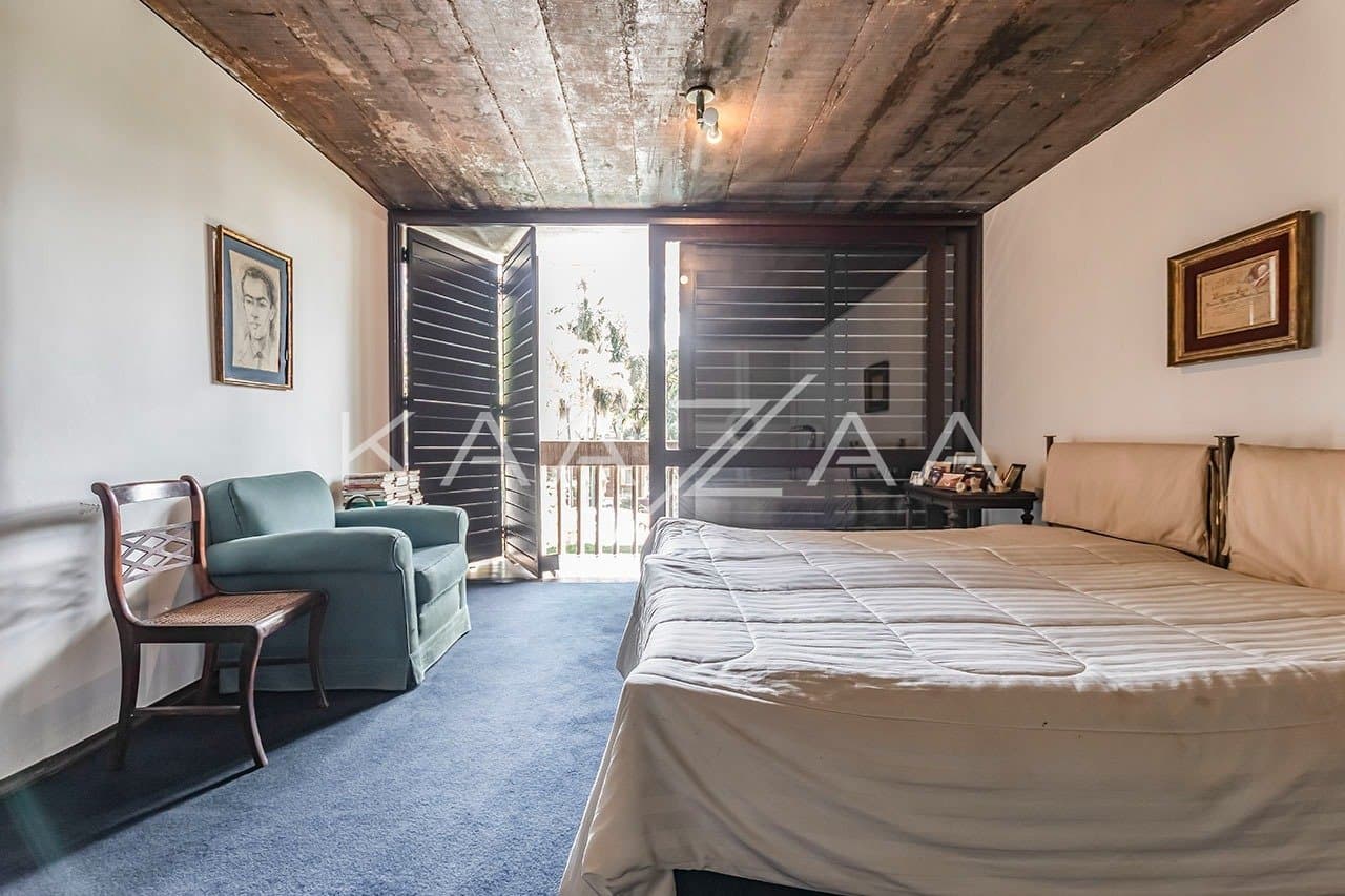 Clima modernista, para contemplar a natureza em espaços sofisticados nesta casa em Cidade Jardim. - Foto 16