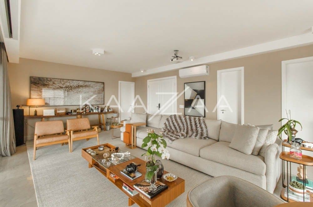 Vista infinita e clima descolado, neste apartamento super amplo em um condomínio com lazer em Moema. - Foto 4