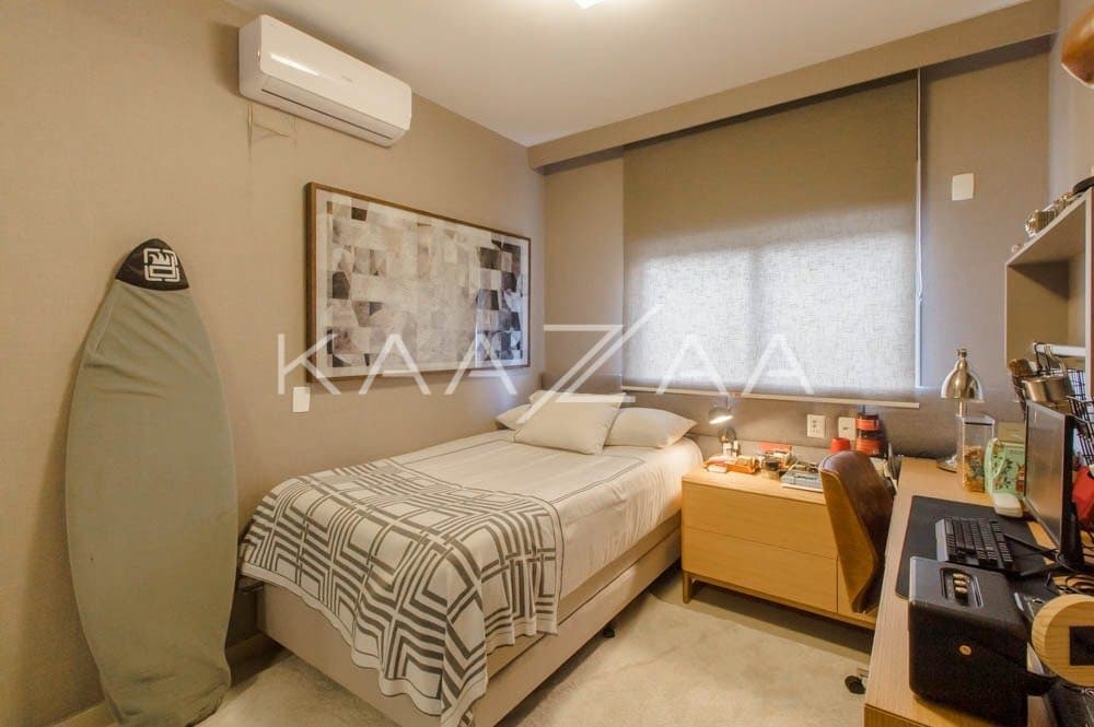 Vista infinita e clima descolado, neste apartamento super amplo em um condomínio com lazer em Moema. - Foto 18