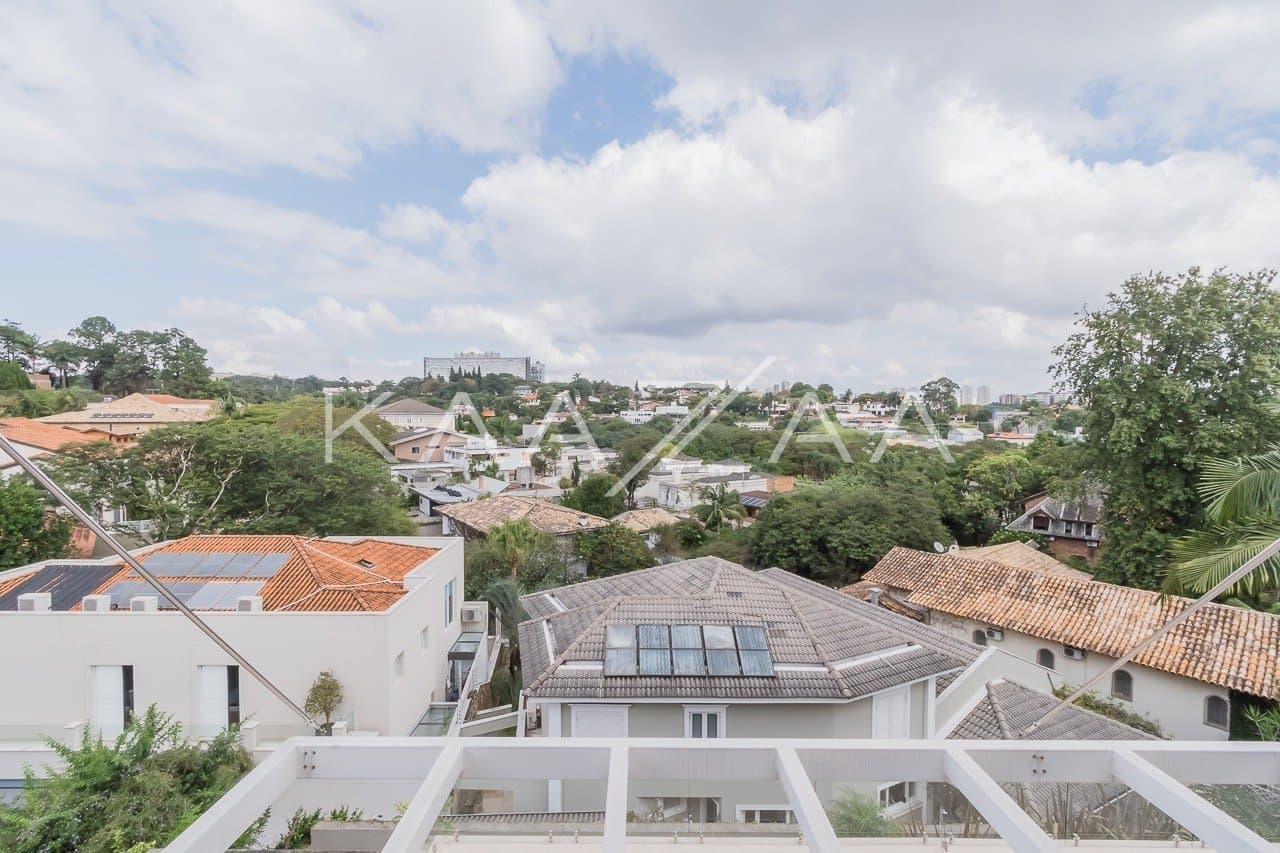 Clima tropical e vista aberta para o bairro. Casa incrível no Jardim Guedala. - Foto 22