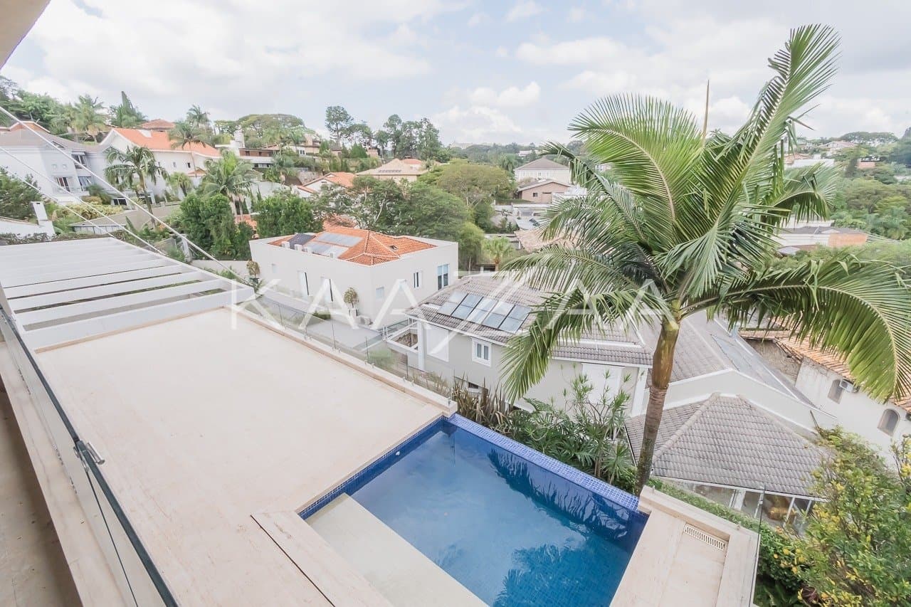 Clima tropical e vista aberta para o bairro. Casa incrível no Jardim Guedala. - Foto 26