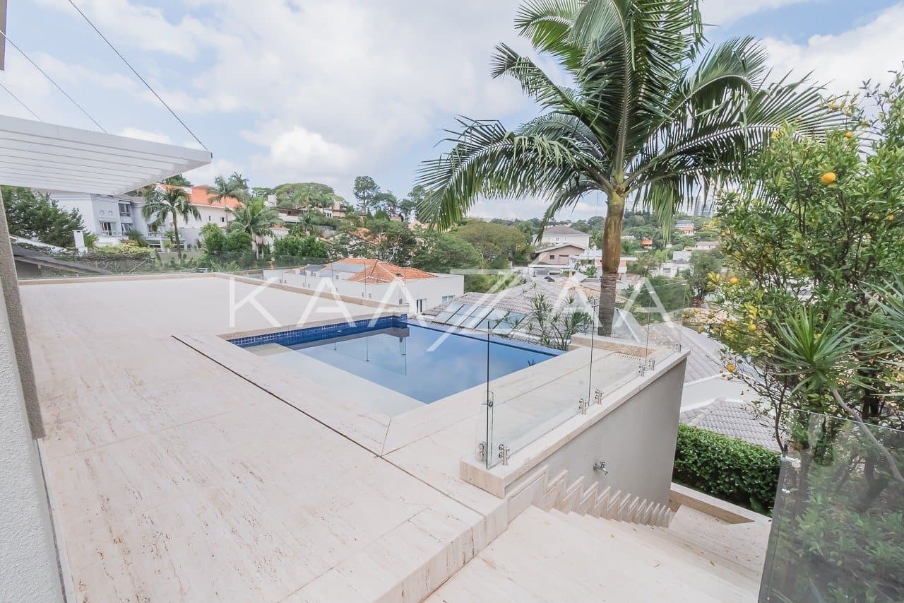 Clima tropical e vista aberta para o bairro. Casa incrível no Jardim Guedala. - Foto 32