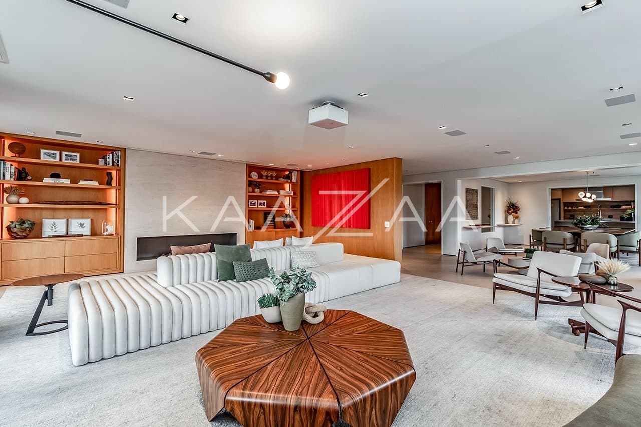 Personalidade em cada cômodo, neste apartamento com projeto do Dado Castello Branco, no Jardim Paulista. - Foto 1