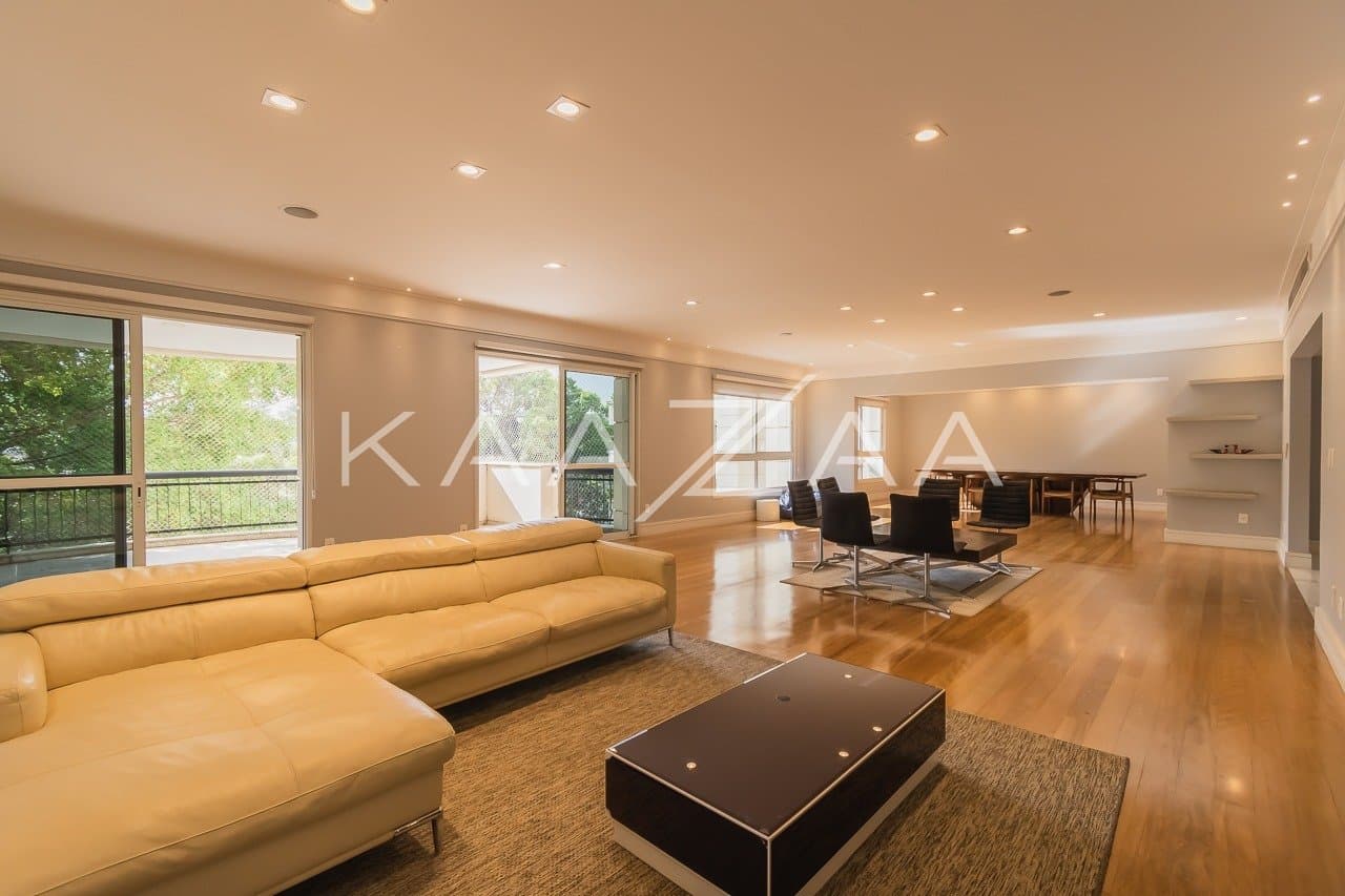 Amplitude e bem estar, neste apartamento com 5 suítes e 468m² em Moema. - Foto 3