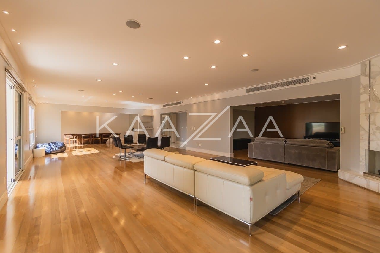 Amplitude e bem estar, neste apartamento com 5 suítes e 468m² em Moema. - Foto 5