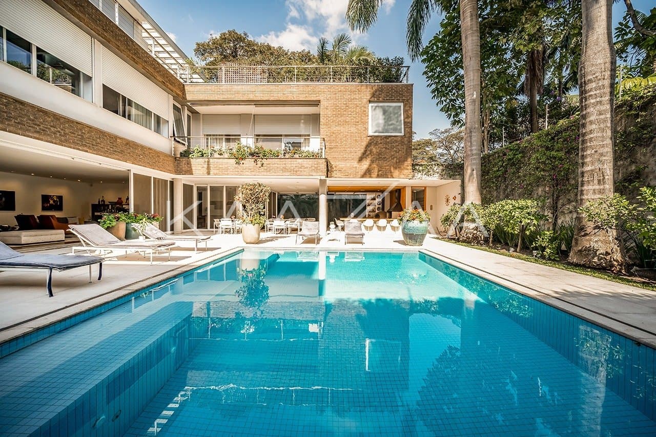 Clima tropical contemporâneo, nesta casa majestosa no Jardim Paulista. - Foto 2