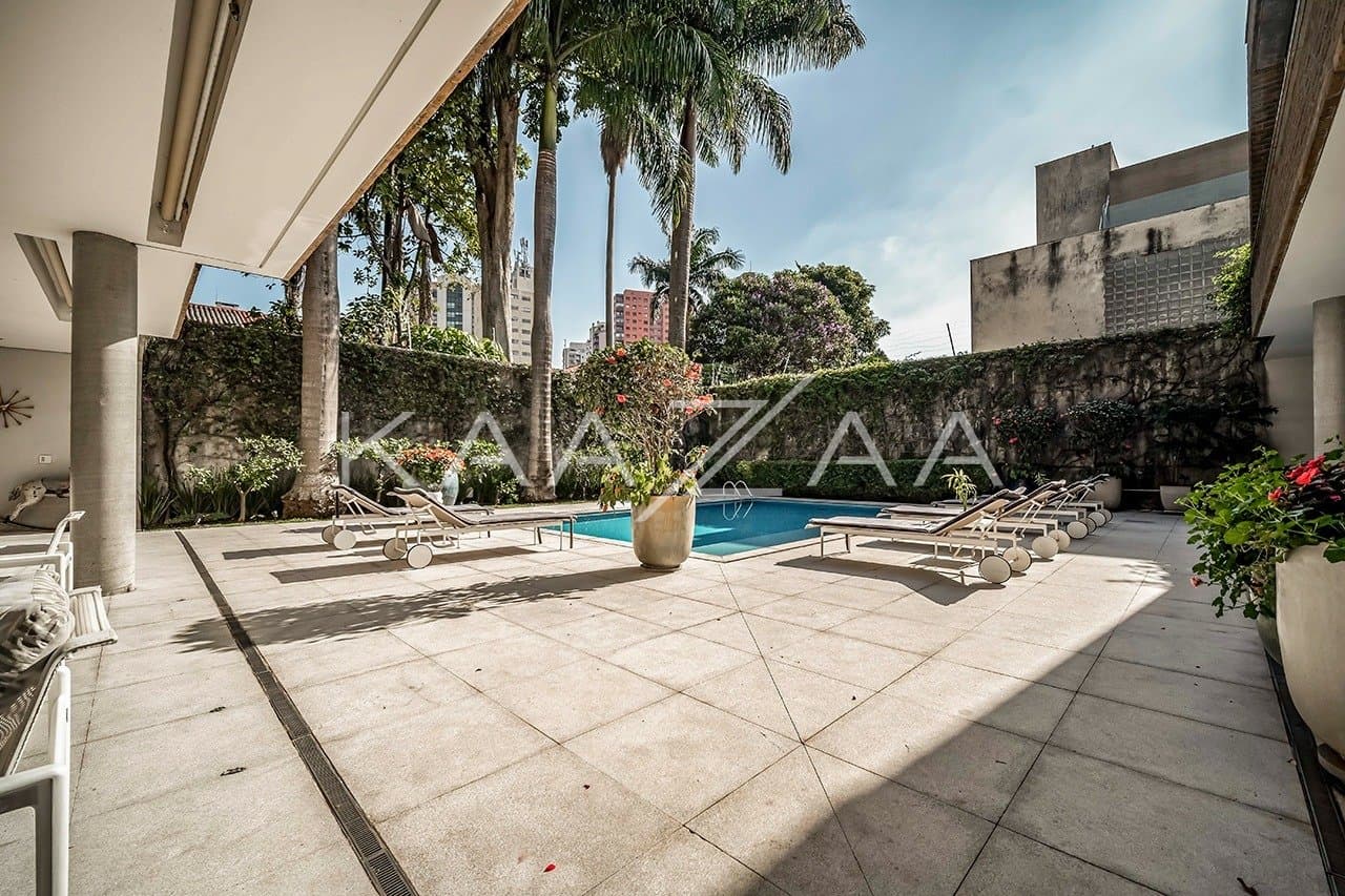 Clima tropical contemporâneo, nesta casa majestosa no Jardim Paulista. - Foto 3