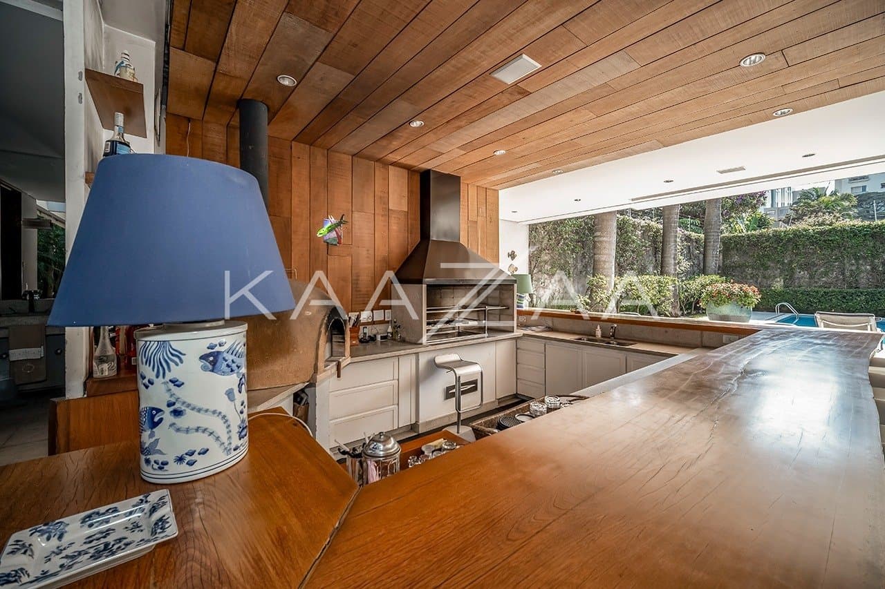 Clima tropical contemporâneo, nesta casa majestosa no Jardim Paulista. - Foto 8