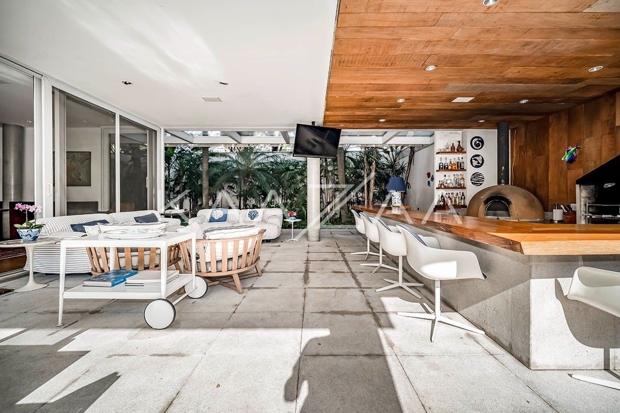 Clima tropical contemporâneo, nesta casa majestosa no Jardim Paulista. - Foto 11