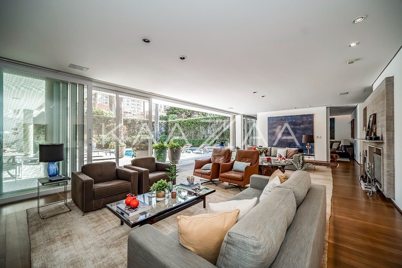 Clima tropical contemporâneo, nesta casa majestosa no Jardim Paulista. - Foto 13